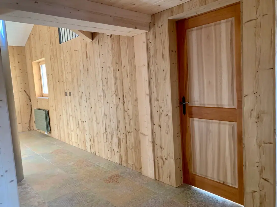 Chalet Blonay, Menuiserie : réalisation Vallotton Menuiserie